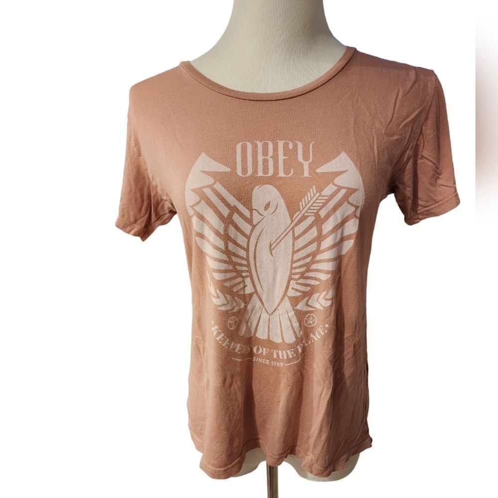 OBEY N°89 T-Shirt Sz XS.  (449)